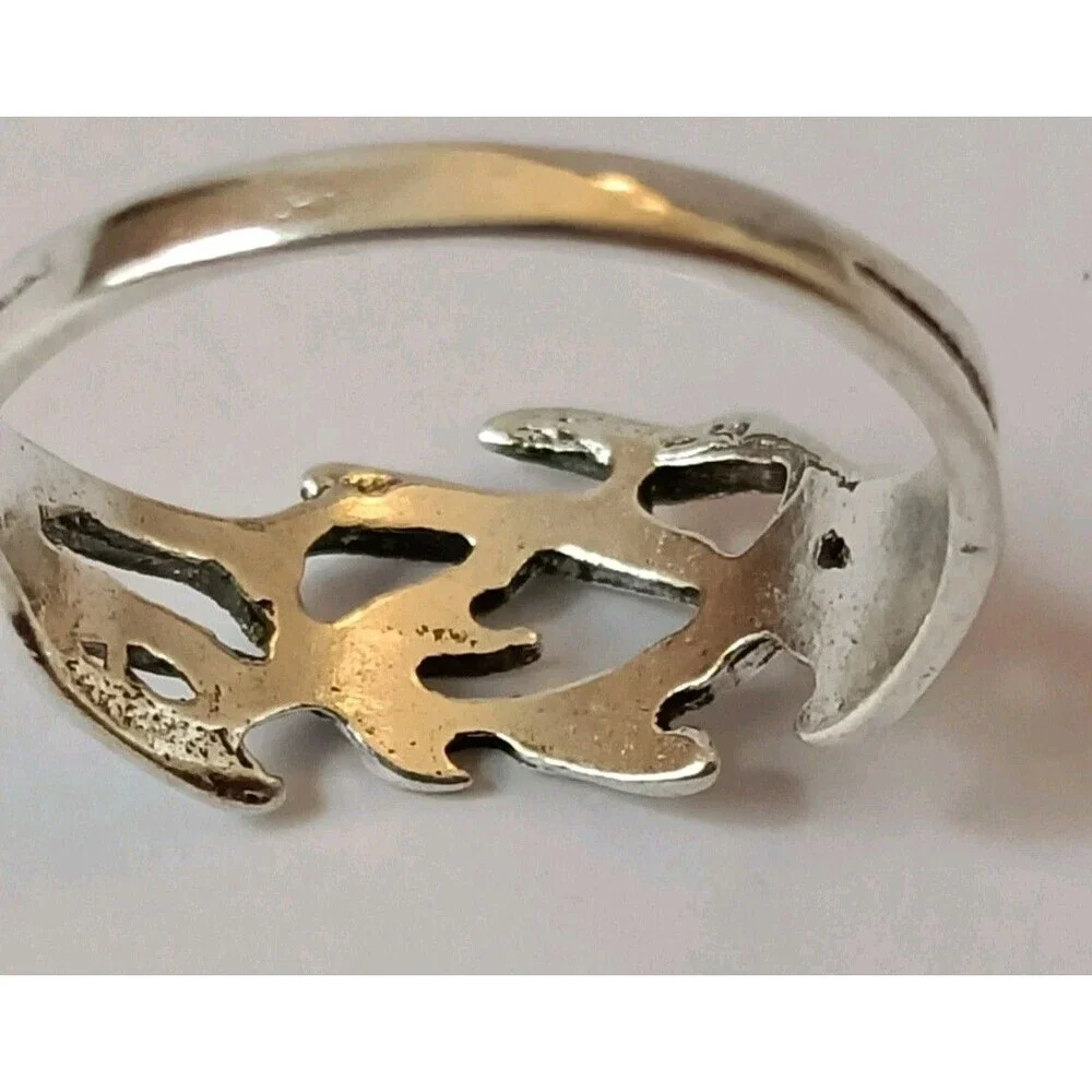 Y2K Retro Ring Men's 6.25 Inches Alloy